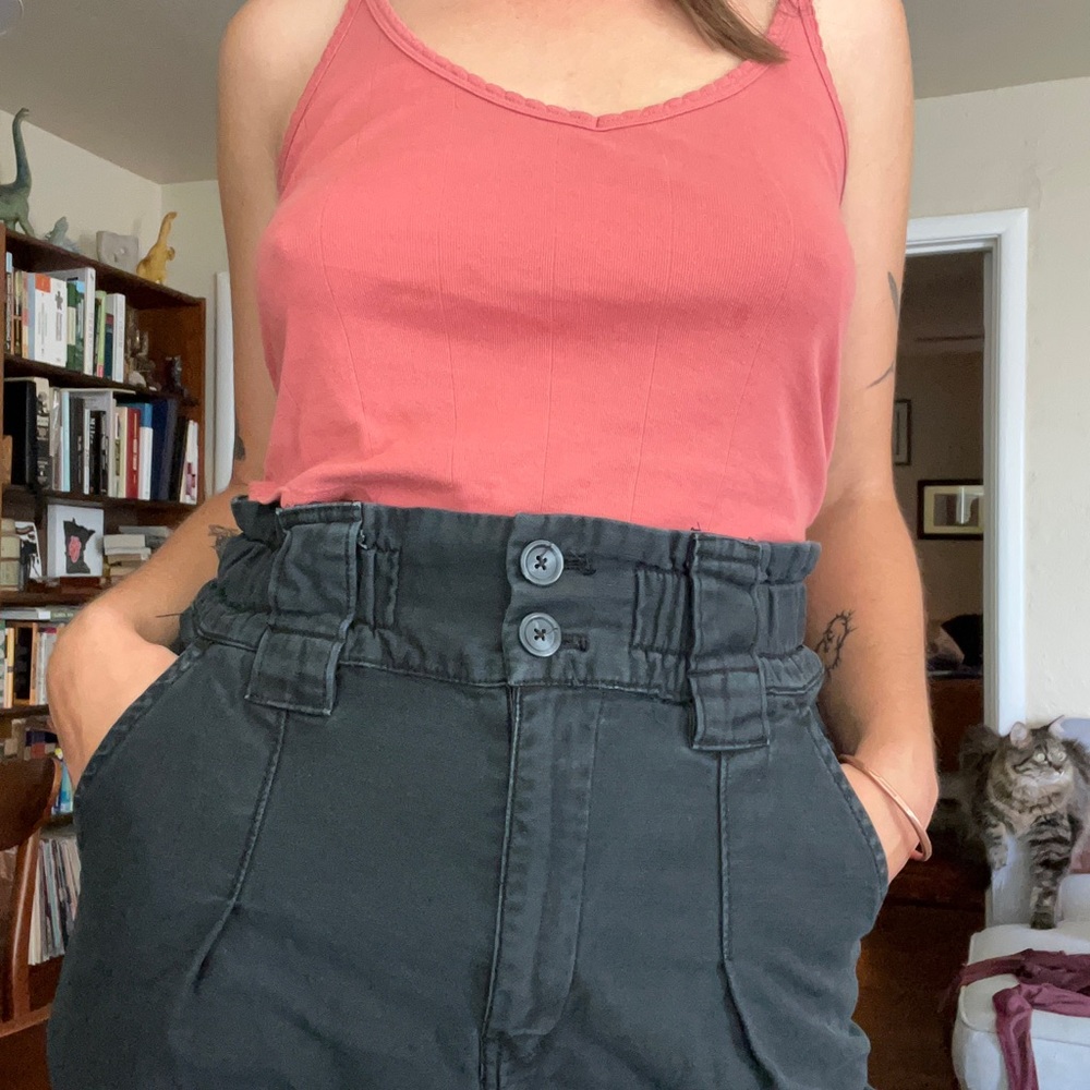 Free people cropped trousers size 10